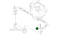 Трубка 6152-65-8790 Komatsu