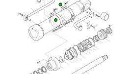Трубка ленты 04B320-0 Komatsu