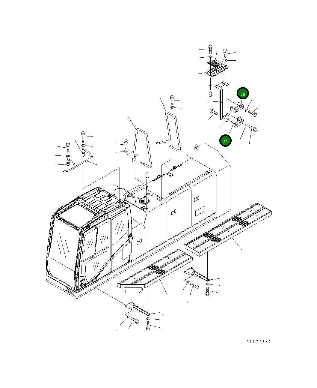Ступень 209-54-63481 Komatsu