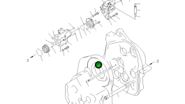 Трубка 176-76-62160 Komatsu