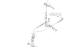 Трубка 198-03-64150 Komatsu
