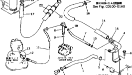 Шланг 07261-23212 Komatsu