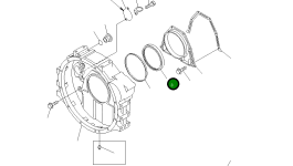 Уплотнение 6735-K2-3001 Komatsu