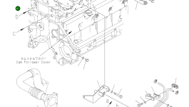 Трубка 6252-21-7590 Komatsu