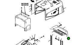 Уплотнение 421-03-23260 Komatsu