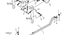 Трубка 20B-62-31510 Komatsu