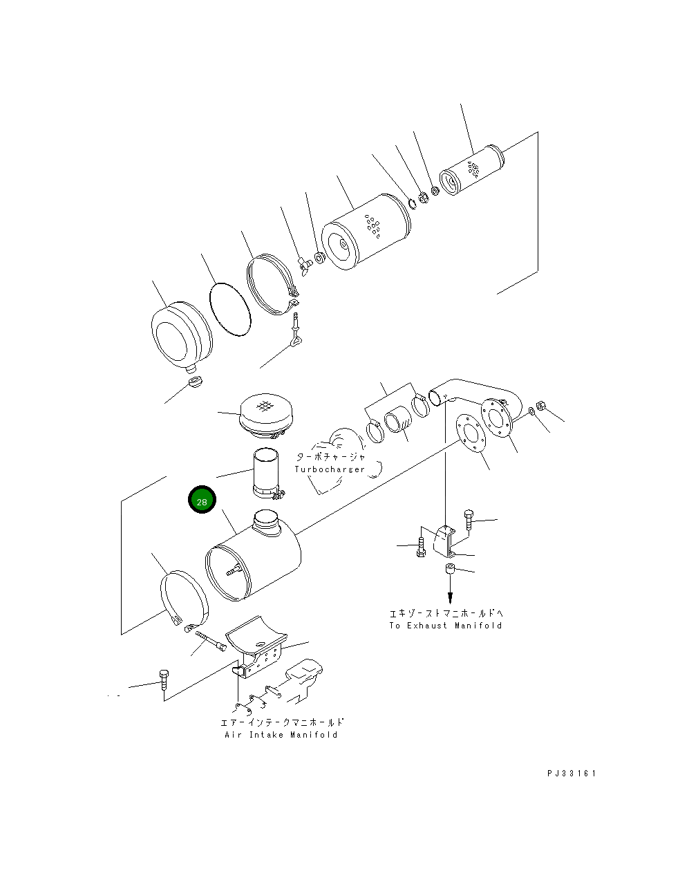 Труба 6150-81-7940 Komatsu