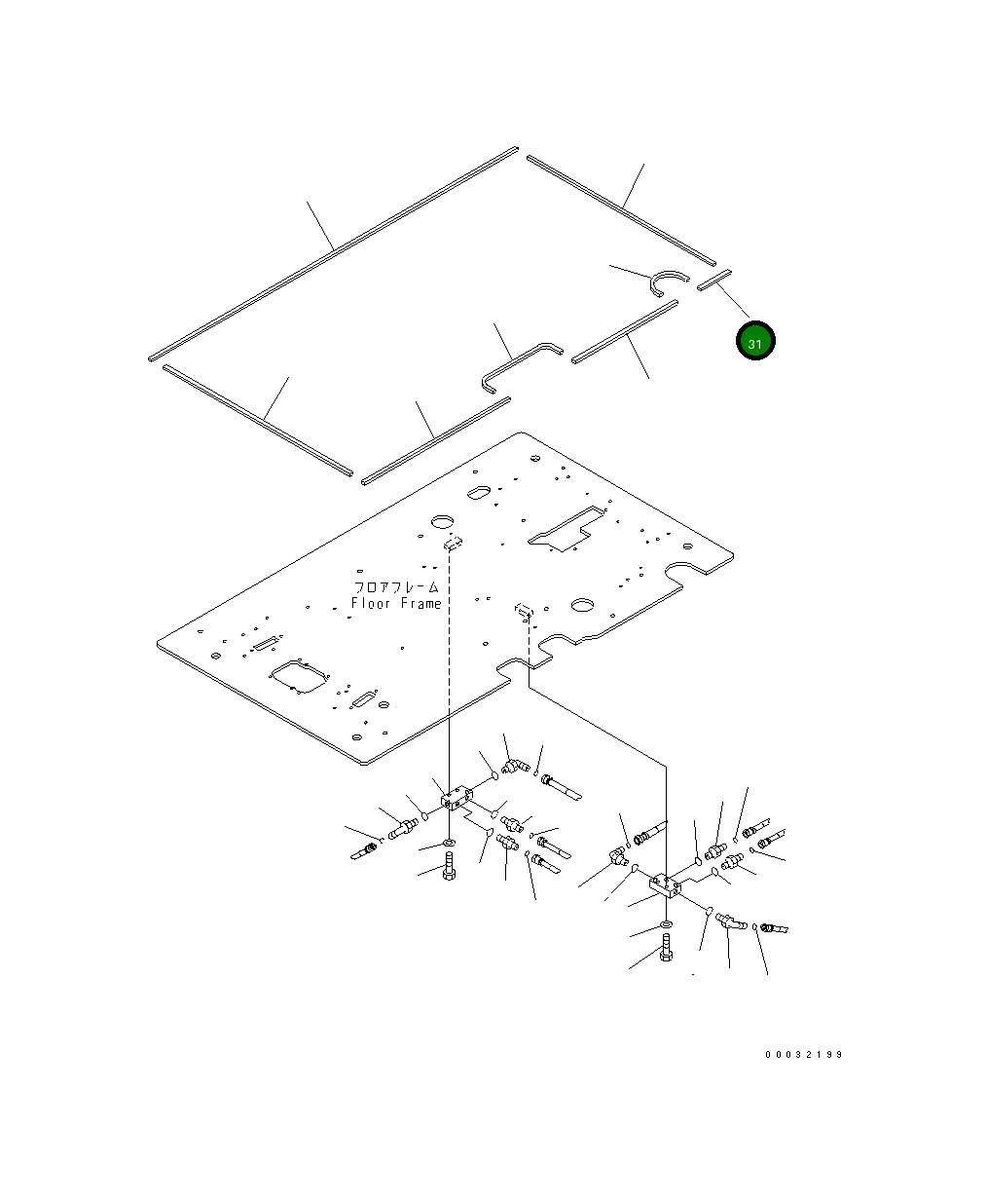 Уплотнение 207-54-81460 Komatsu
