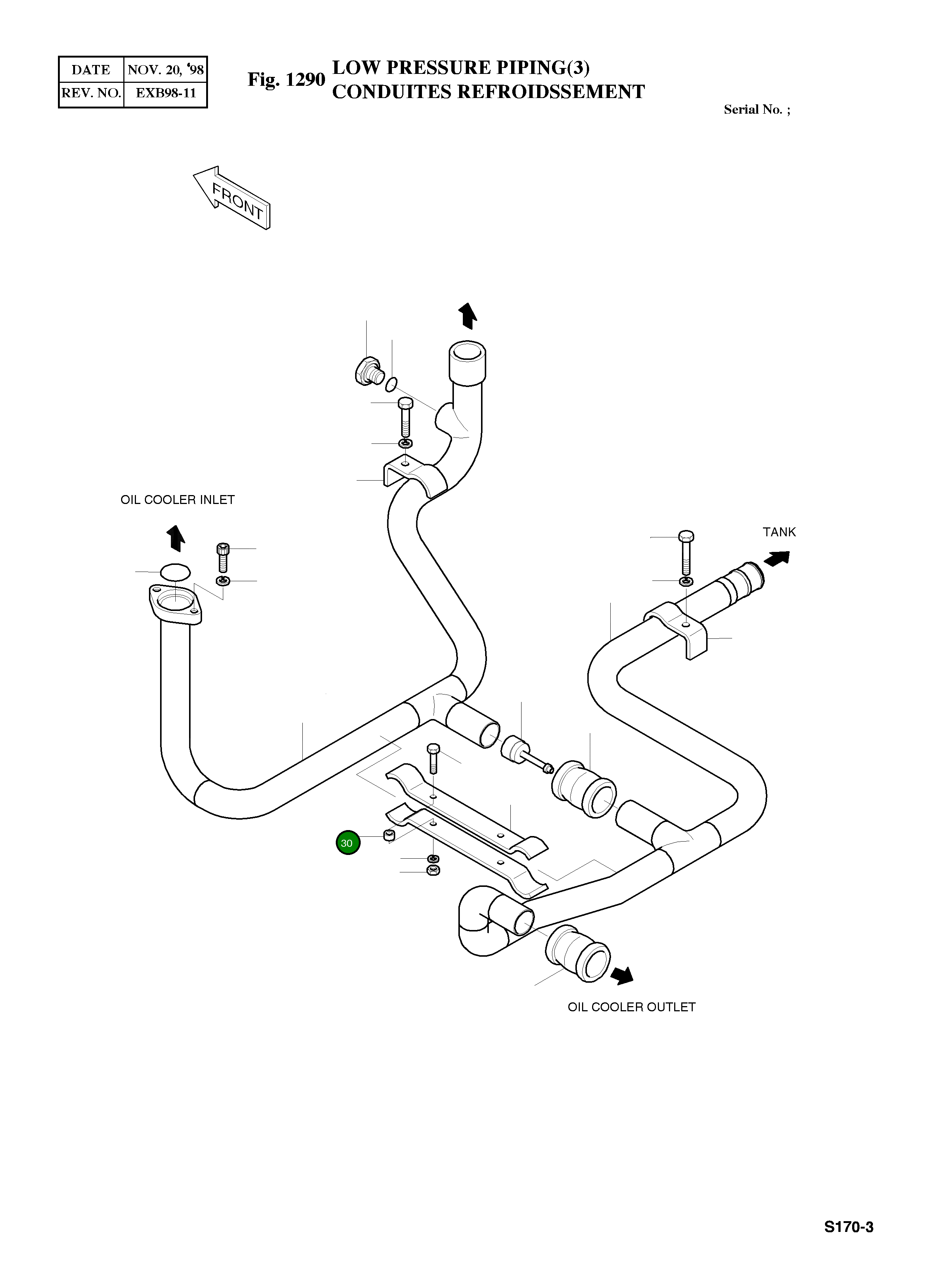 Труба 2140-1028 Komatsu