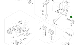 Фонарь указателя поворота 418-06-K2140 Komatsu