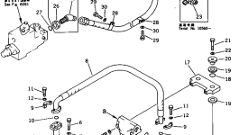 Трубка 209-62-57370 Komatsu