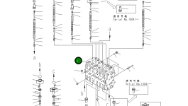 Управляющий клапан 723-47-13901 Komatsu