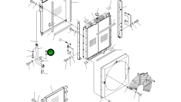 Трубка 208-03-64120 Komatsu