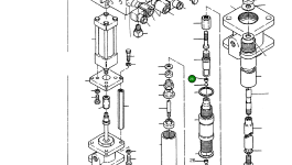 Фиксатор шарика 698 248 73 Komatsu