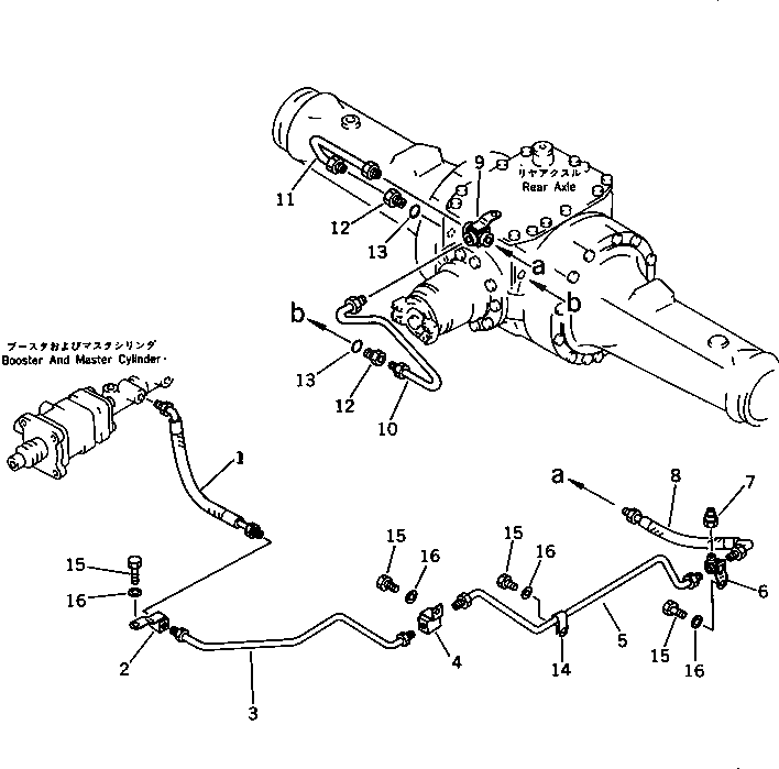 Шланг 418-43-17112 Komatsu