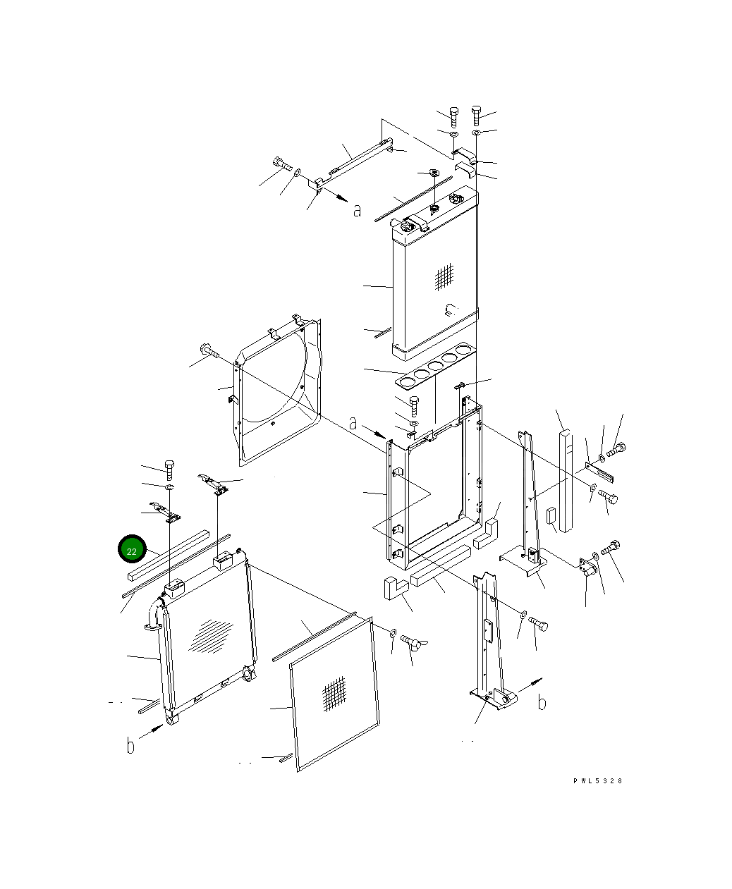 Уплотнение 20Y-03-24260 Komatsu