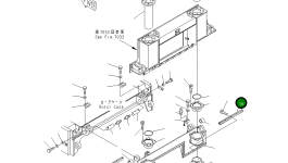 Уплотнение 262-70-71360 Komatsu