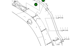 Трубка 209-62-75840 Komatsu