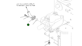 Трубка 561-40-85120 Komatsu