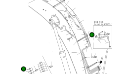 Трубка 209-70-75251 Komatsu