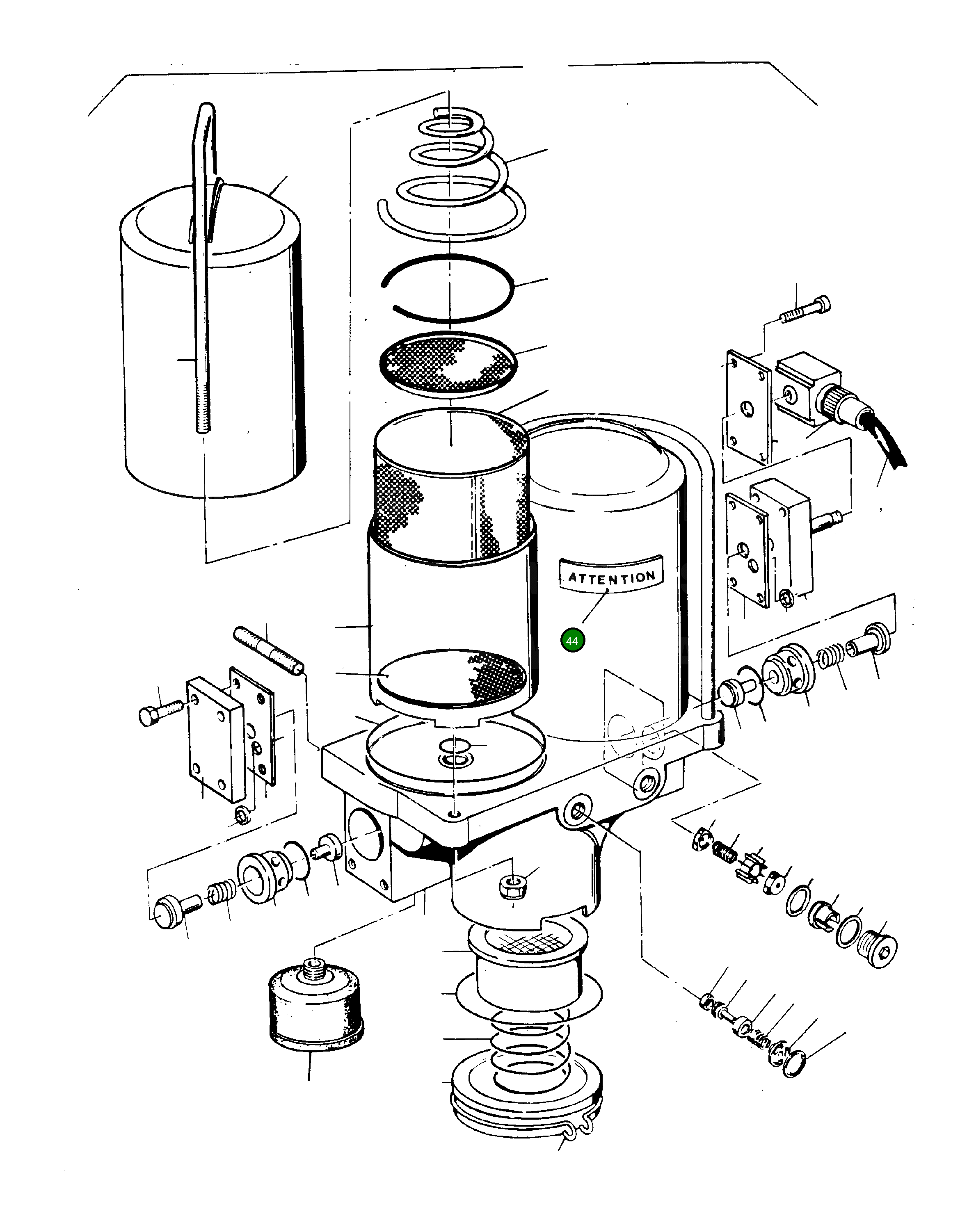 Уплотнение 694 952 Komatsu