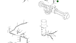Труба 22E-62-12870 Komatsu