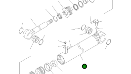 Цилиндр 707-11-75710 Komatsu