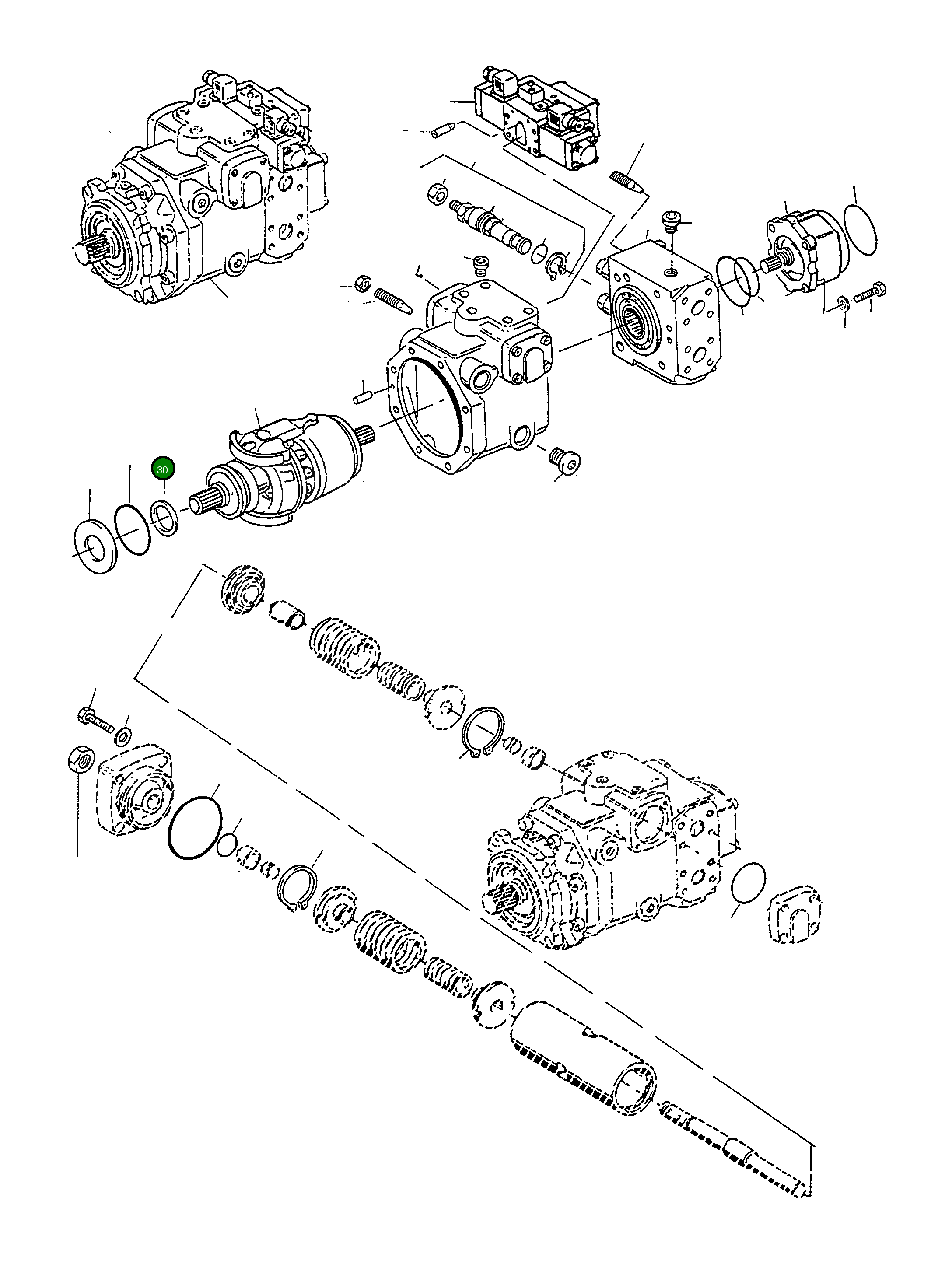 Уплотнение 4918273M1 Komatsu