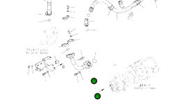 Трубка 418-62-55510 Komatsu