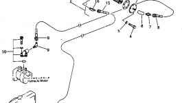 Шланг 258-06-54330 Komatsu
