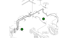 Трубка 426-S05-3930 Komatsu