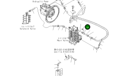 Угловой штуцер 8230-62-1210 Komatsu
