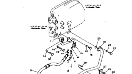 Шланг 07260-24728 Komatsu