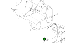 Трубка 209-38-51313 Komatsu