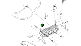 Управляющий клапан 723-19-15700 Komatsu