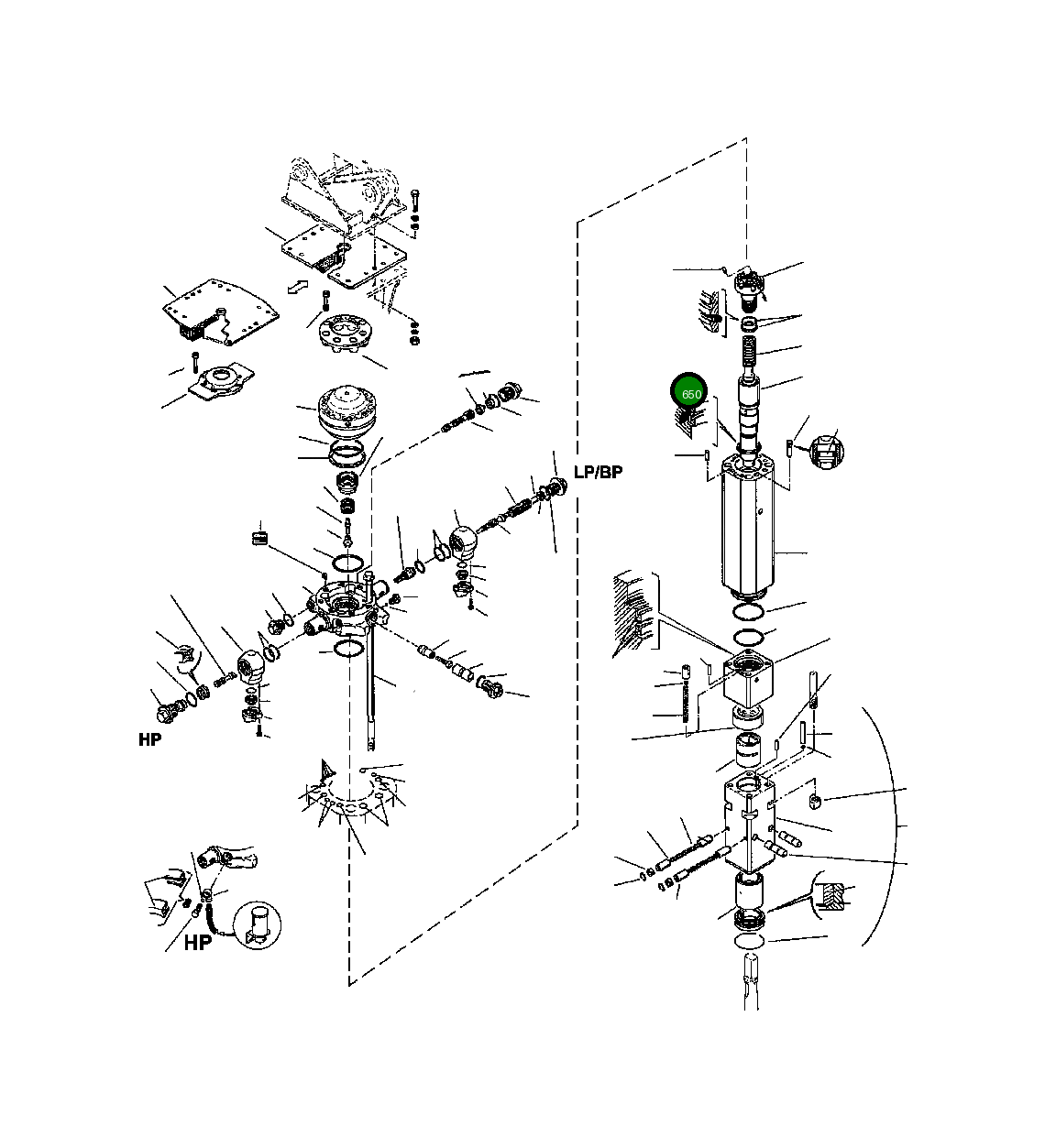 Уплотнение штока WG86480803 Komatsu