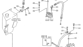 Трубка 361-62-11110 Komatsu