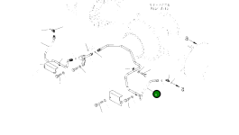 Трубка 425-S05-5040 Komatsu