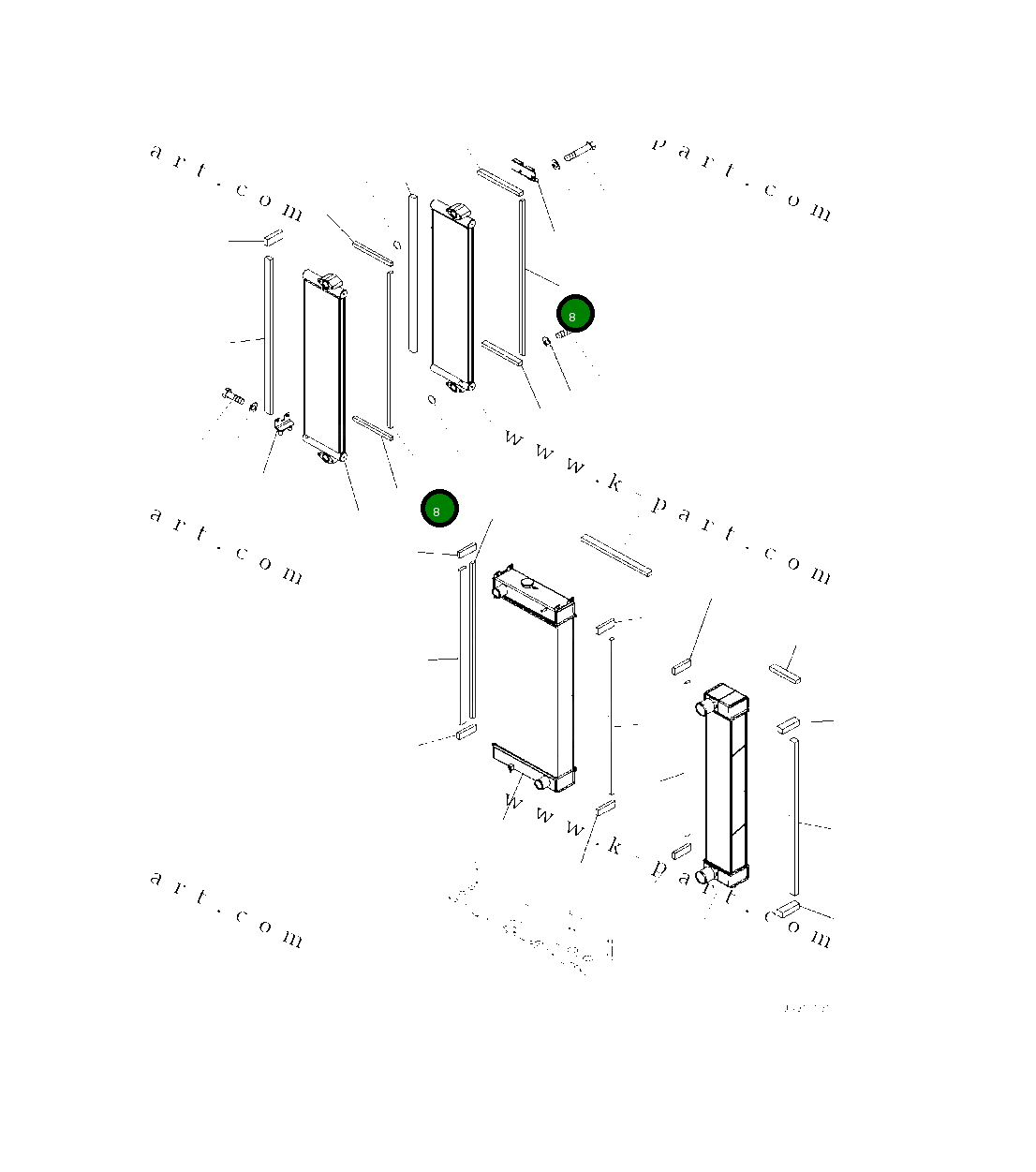 Уплотнение 418-03-52350 Komatsu