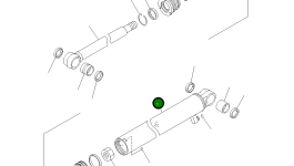 Цилиндр 707-11-65680 Komatsu