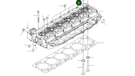 Уплотнение 6754-41-4540 Komatsu