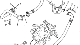 Трубка 20B-62-31411 Komatsu