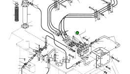 Управляющий клапан 4240923M91 Komatsu