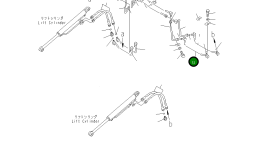 Трубка 104-Y16-5340 Komatsu