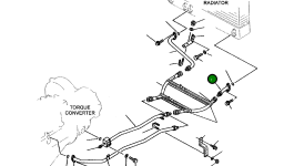 Трубка 424-16-11720 Komatsu