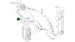 Угловой штуцер 20E-62-K7990 Komatsu