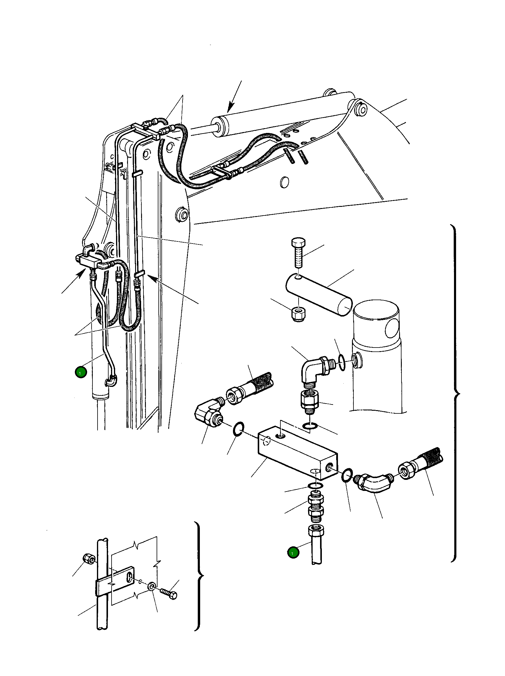 Труба 312339063 Komatsu