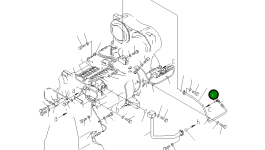 Трубка 42C-15-17810 Komatsu