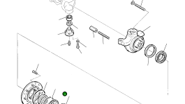 Стопорное кольцо 22E-23-11790 Komatsu