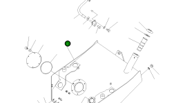 Топливный бак 423-04-H1171 Komatsu